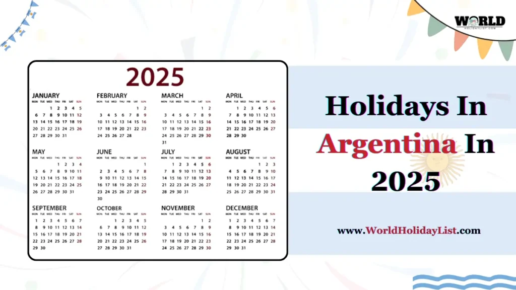 Holidays In Argentina In 2025