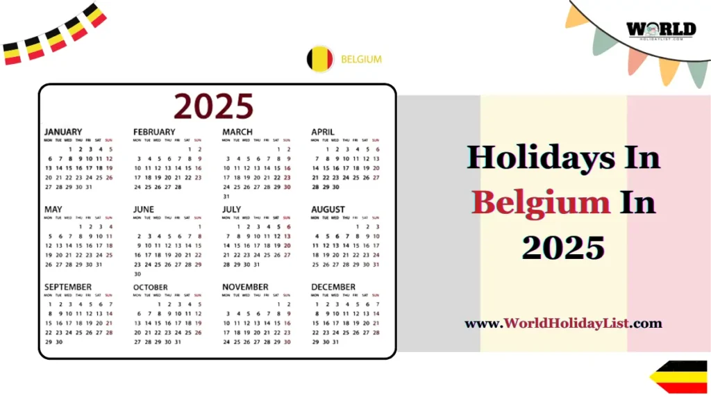 Holidays In Belgium In 2025