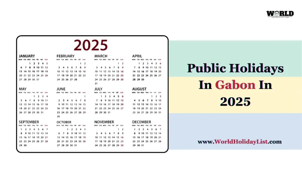 Public Holidays In Gabon In 2025