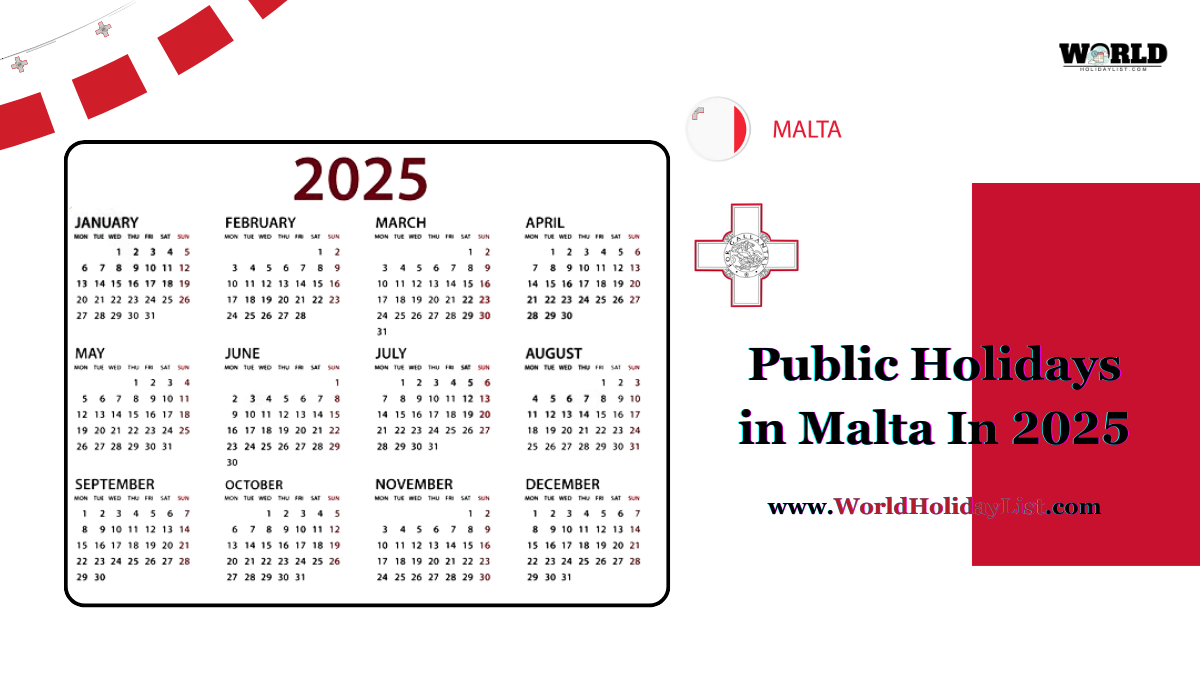 Public Holidays in Malta In 2025