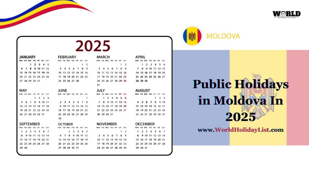 Public Holidays in Moldova In 2025