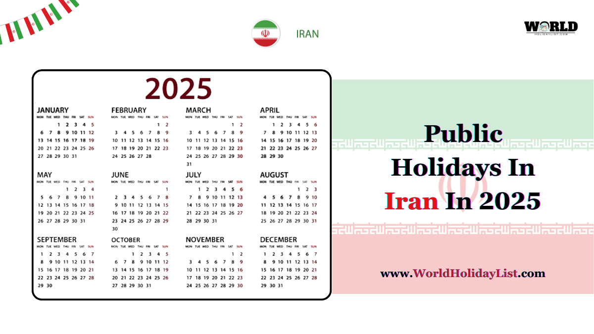 Public Holidays In Iran In 2025