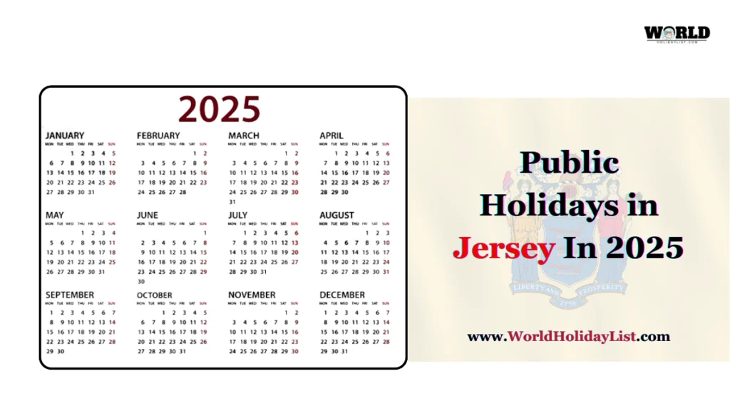 public holidays in jersey in 2025