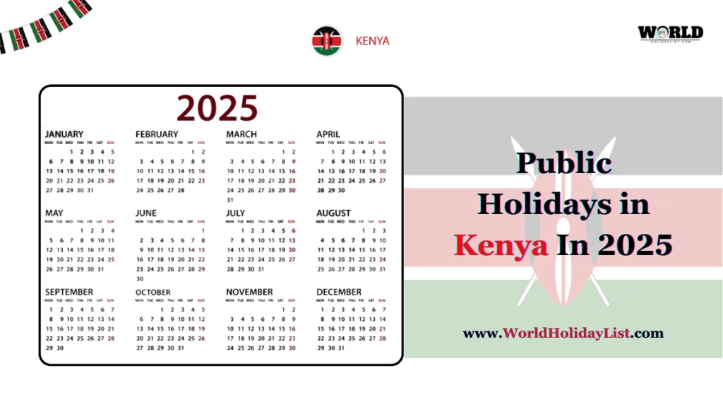 Public Holidays in Kenya In 2025