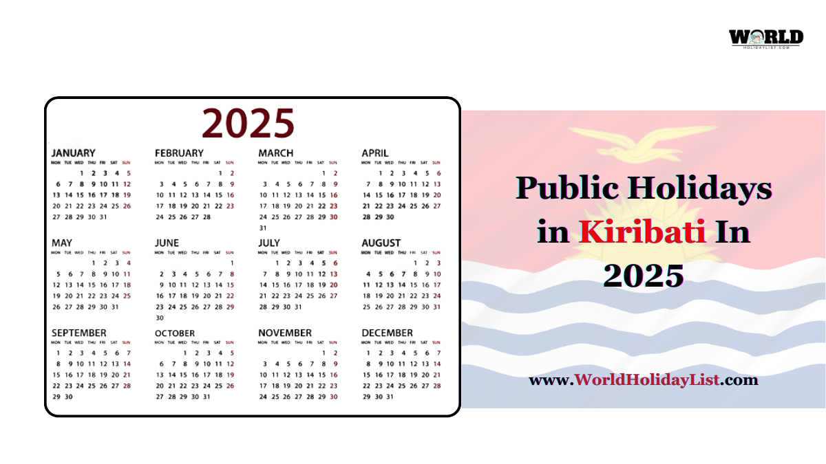 Public Holidays in Kiribati In 2025